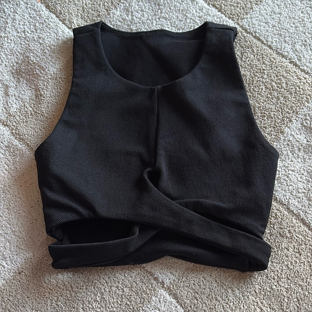 Fabletics Black Sports Bra